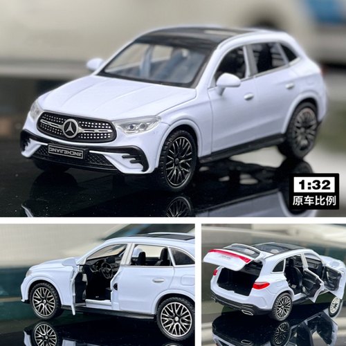 奔驰GLC400E合金车模仿真小轿车