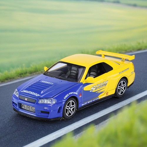 1：32日产GTR-R34天际线合金车模