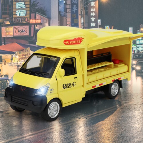 夜市烧烤摆摊车124五菱厢货卡车