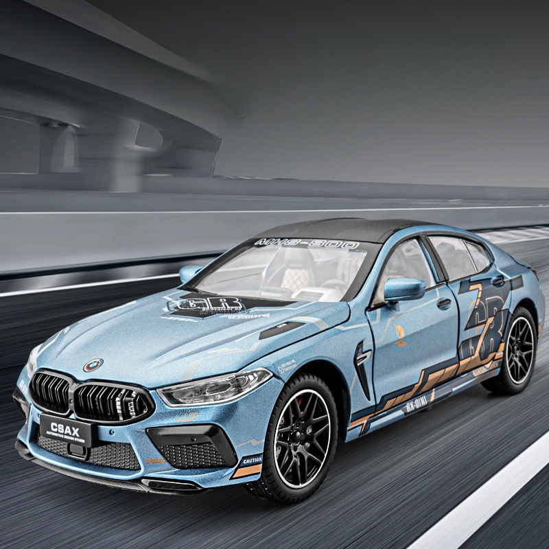 124寶瑪M8車模仿真合金汽車模型