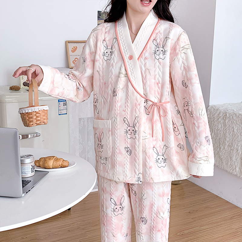 月子服a类纯棉产后哺乳