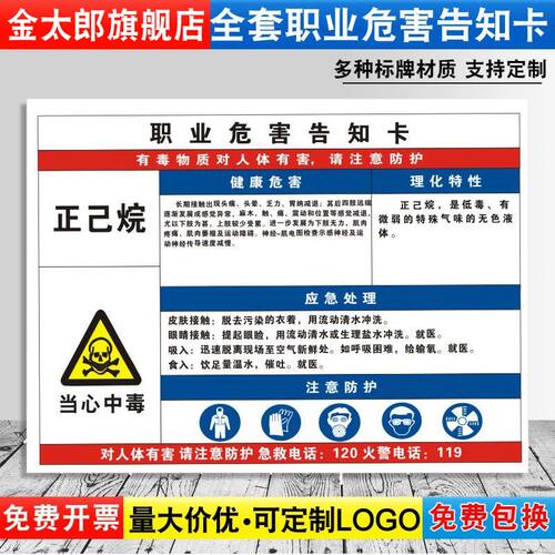 当心中毒消防安全职业病危害定制