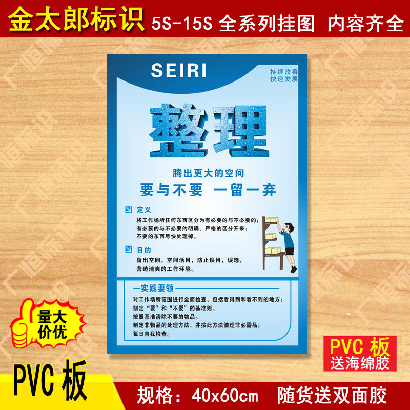 整理标识牌标语挂图5s6s8s工厂车间质量管理企业文化提示牌子定制