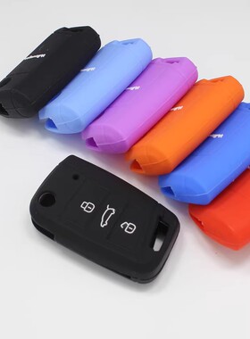 适用斯柯达钥匙套明锐速派柯迪亚克GT昕锐柯珞克昕动硅胶汽车包扣