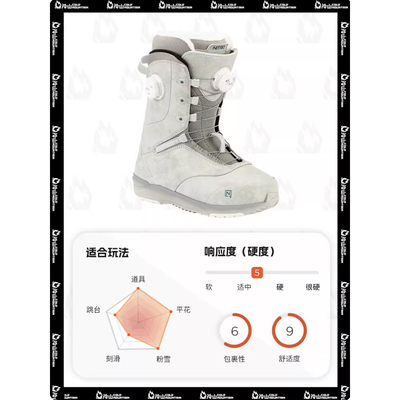 NITRO滑雪鞋CROWNBOA女款雪鞋