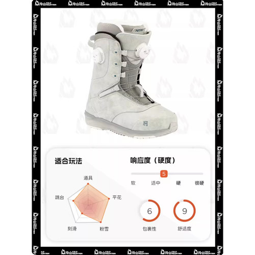 NITRO滑雪鞋CROWNBOA女款雪鞋