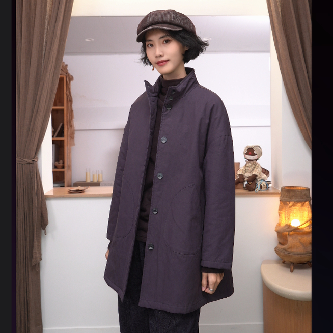 中长款棉服CB6631胸围110衣长83