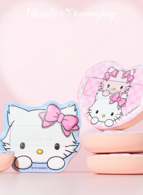 Fillimilli3月charmmykitty联名俏咪三丽鸥限定眼影刷粉扑