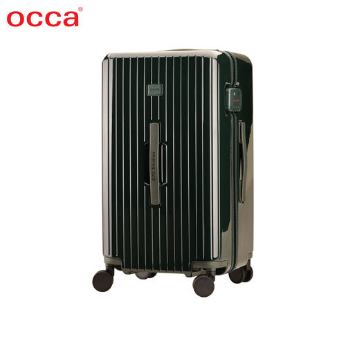 OCCA【新品】墨绿色高颜值行李箱