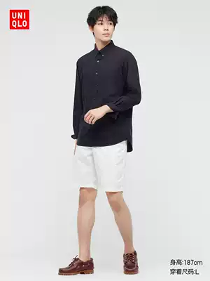 Uniqlo men's quality long-staple cotton shirt (Uniqlo learning gown) 433470 UNIQLO
