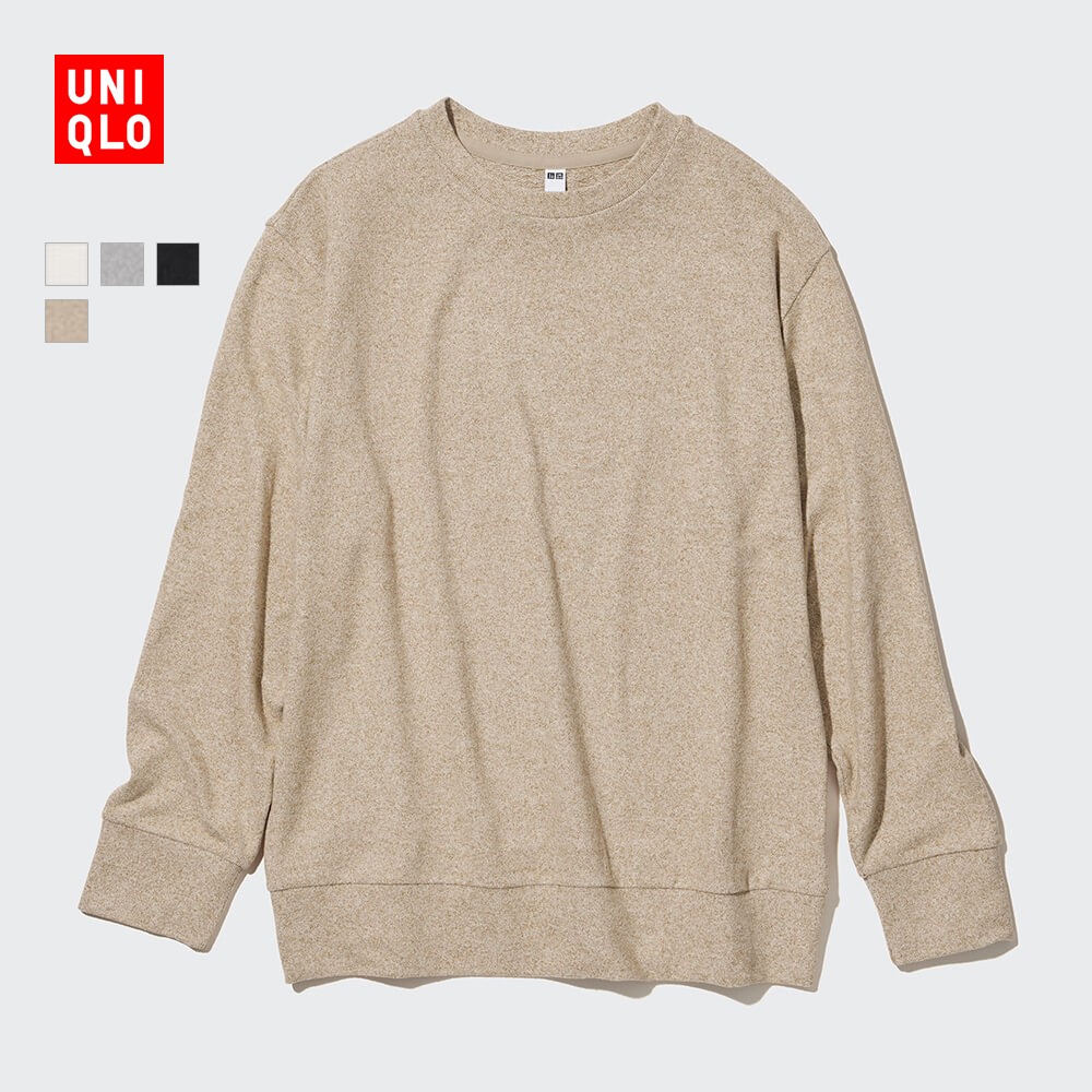 UNIQLO 优衣库 女士摇粒绒圆领套头衫T恤 461776