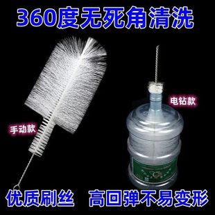 洗桶刷360度水桶刷子纯净水桶刷清洁刷饮水桶青苔清洗刷水桶清洗