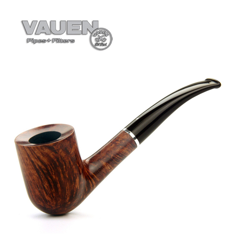 顺丰包邮德国华云VAUEN进口石楠木烟斗9MM过滤芯白点级Empire 121