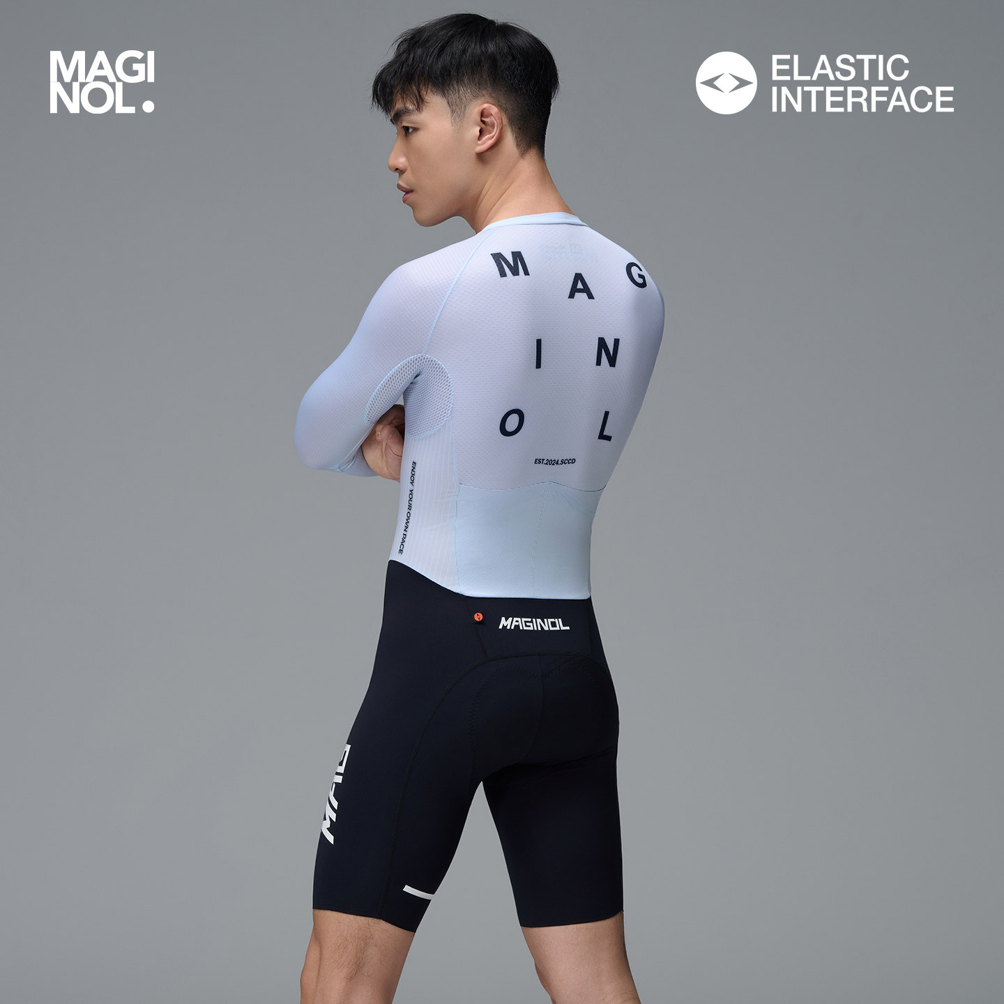 MAGINOL蛋袋连体骑行服双箭头图片