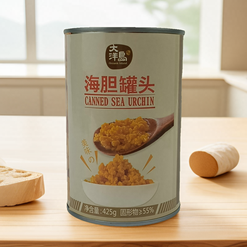 大连特产海胆罐头即食海胆酱拌饭炒饭紫海胆黄日料寿司食材