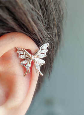 医用钛钢耳骨钉钛合金耳钉高级感耳饰女独特耳环女轻奢高级感小众