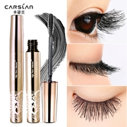 Mascara Kazi Lan nữ đích thực không thấm nước mã hóa uốn cong dài không làm nhòe mạng dày đỏ kéo dài - Kem Mascara / Revitalash