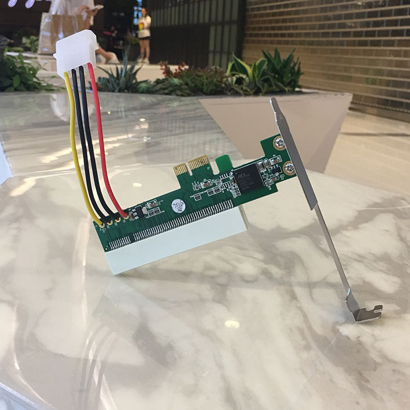 主板PCIE槽变PCI台式机转接卡ZWT