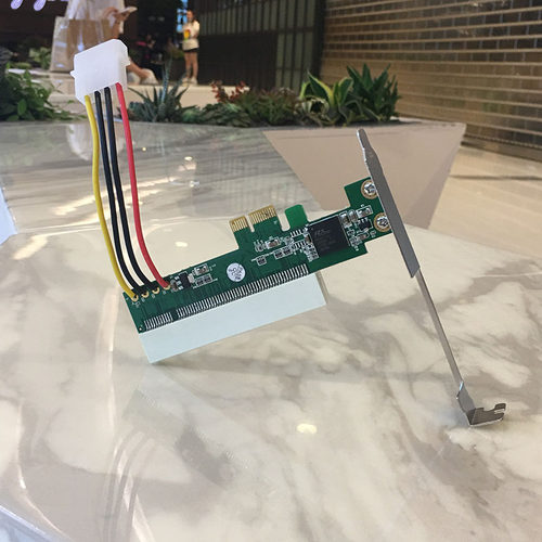 主板PCIE槽变PCI台式机转接卡ZWT