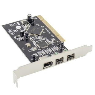 中维图pci绘声绘影1394采集卡高清视频卡台式机800火线卡德州仪器