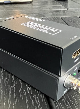 hdmi转3Gsdi视频转换器高清摄像机连显示器1080P60帧图像清晰无损