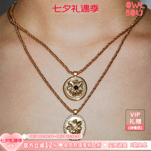 cotemp Bellis Oval（微瑕7折）贝利斯金色椭圆项链/吊坠宝石项链