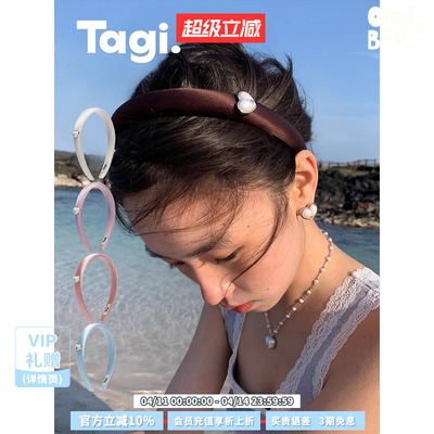 Tagi.镶钻复古发箍头箍