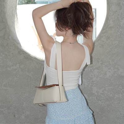 原创法式单肩腋下包个性手提包