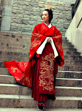 凤冠霞帔嫁衣美人心计皇后演出服