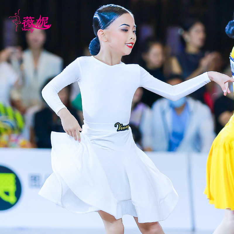 venny薇妮拉丁舞服装女规定服