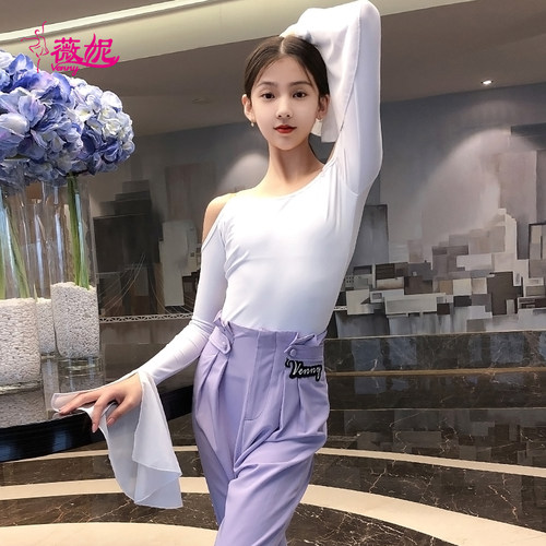 薇妮摩登拉丁上衣女练功服