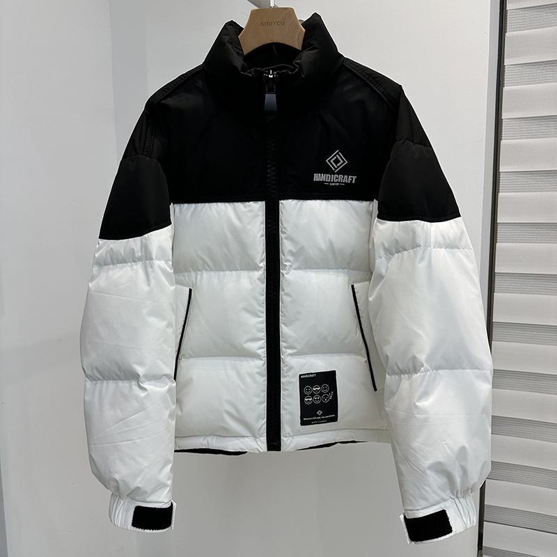 2025新标90白鸭绒加厚阔版龟背立领羽绒服男SY007P369控价528，男装羽绒服，钱塘735