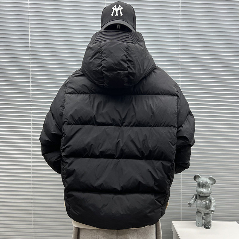 牛道2025新款男士90白鸭绒连帽羽绒服男B608P330,男装羽绒服,钱塘735
