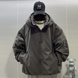 2025新标90白鸭高品质日系短款连帽羽绒服男88013P280，男装羽绒服，钱塘735