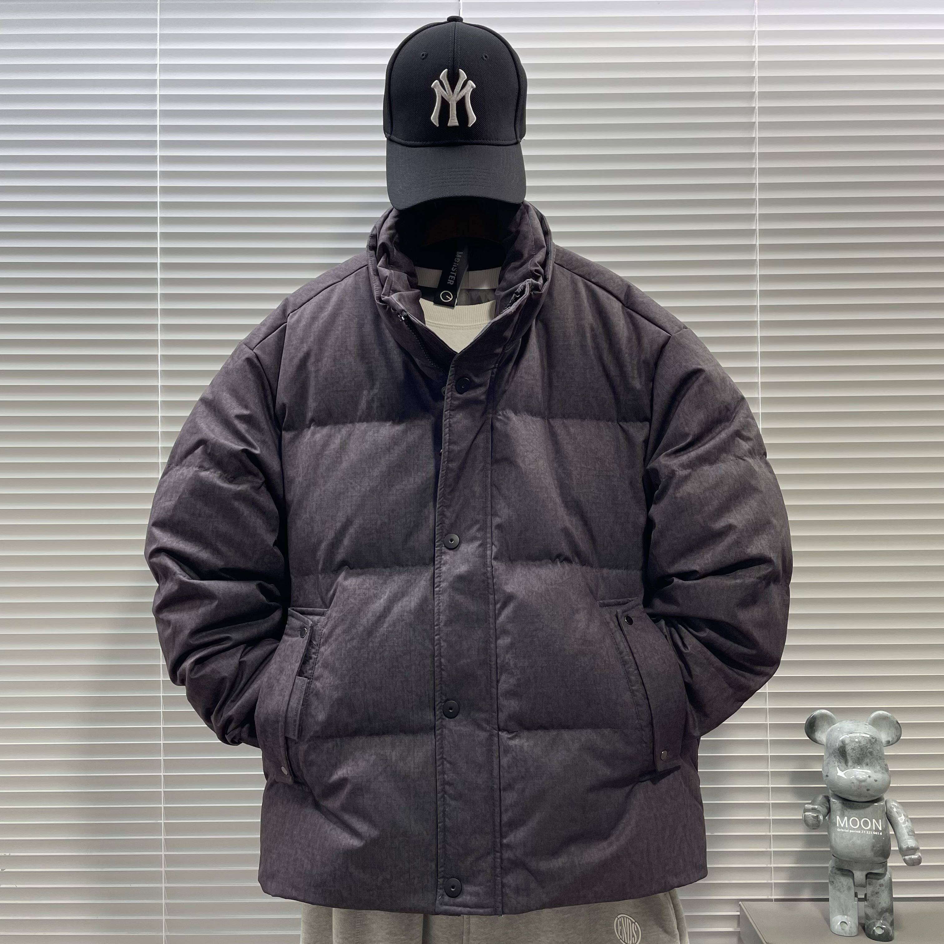 2025新标90白鸭绒短款立领羽绒服男5501P300,男装羽绒服,钱塘735
