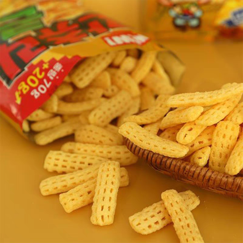 韩国进口食品海太黄油玉米脆角90g袋装办公休闲趣味膨化小零食