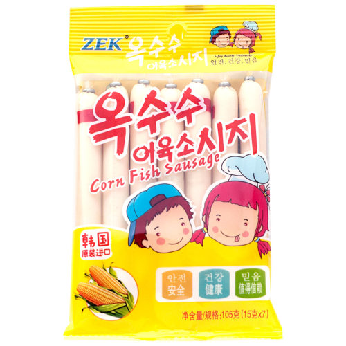 zek韩国进口105g宝宝零食海味