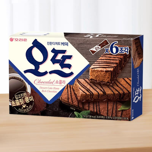 好丽友零食品巧克力派150g