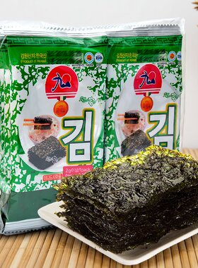 韩国进口食品迷你海苔包饭