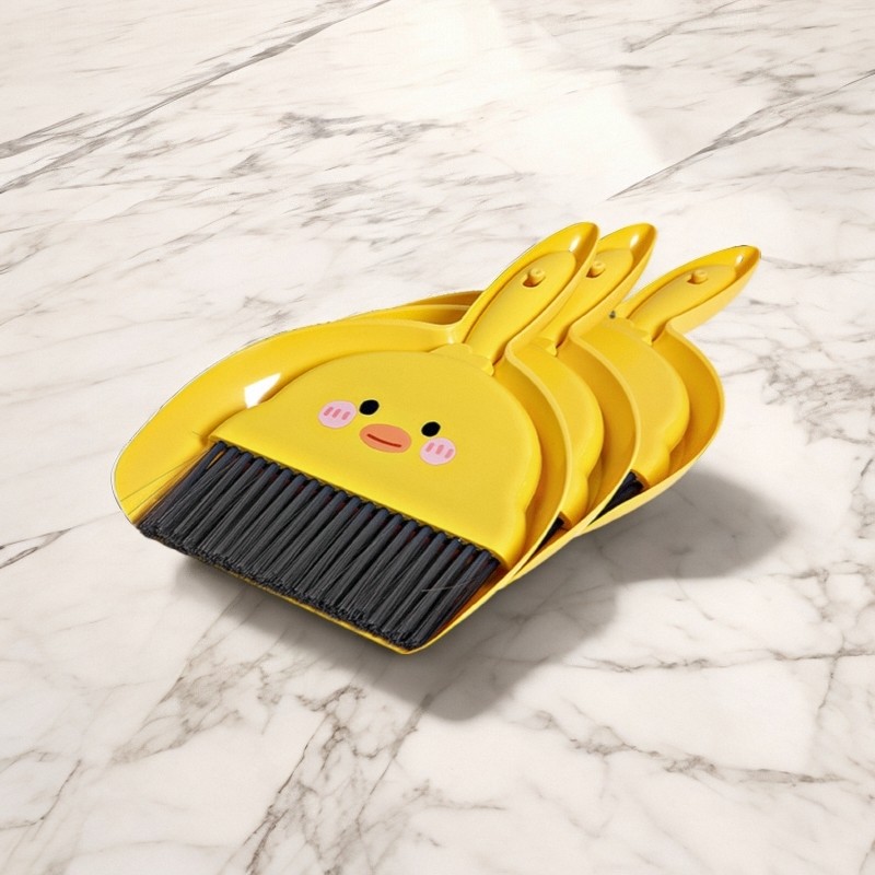 小扫把簸箕套装小学生桌面清洁刷儿童迷你小扫帚小黄鸭加厚垃圾铲,收纳整理,衣物除尘滚/粘毛滚,淘宝优惠券,粉丝福利购,淘宝优惠卷