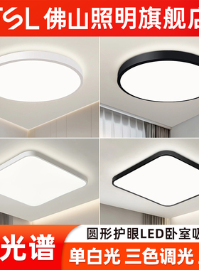 佛山照明护眼全光谱卧室吸顶灯具现代简约过道阳台灯主卧2025新款