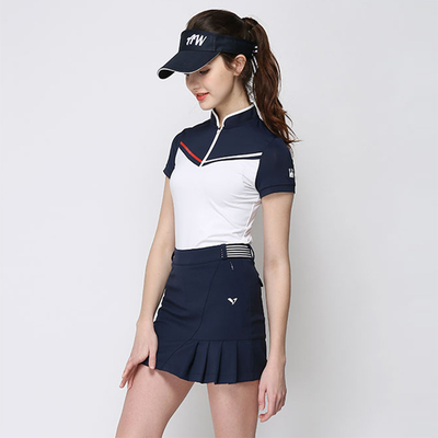 21新款高尔夫短袖女带打底羽毛球
