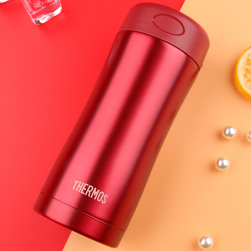 膳魔师THERM0S保温杯不锈钢真空水杯子男女商务茶杯JCG-400 400ML