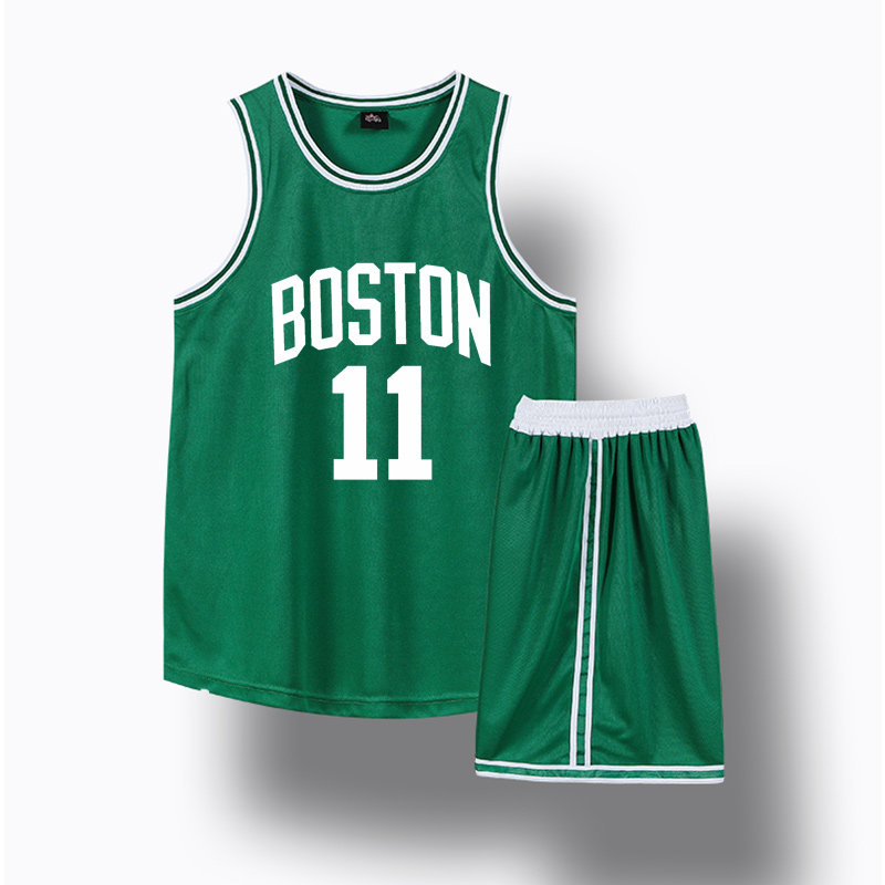 凯尔特人欧文11号篮球服套装男成人比赛球衣定制夏季比赛队服团购