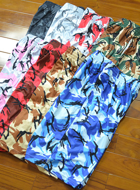 斗者街球迷彩运动裤短裤男运动短裤训练热身篮球裤速干跑步健身裤