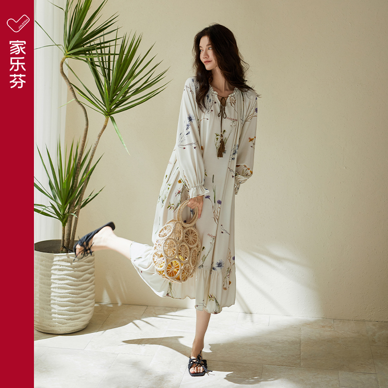 【商场同款】家乐芬女莫代尔睡裙