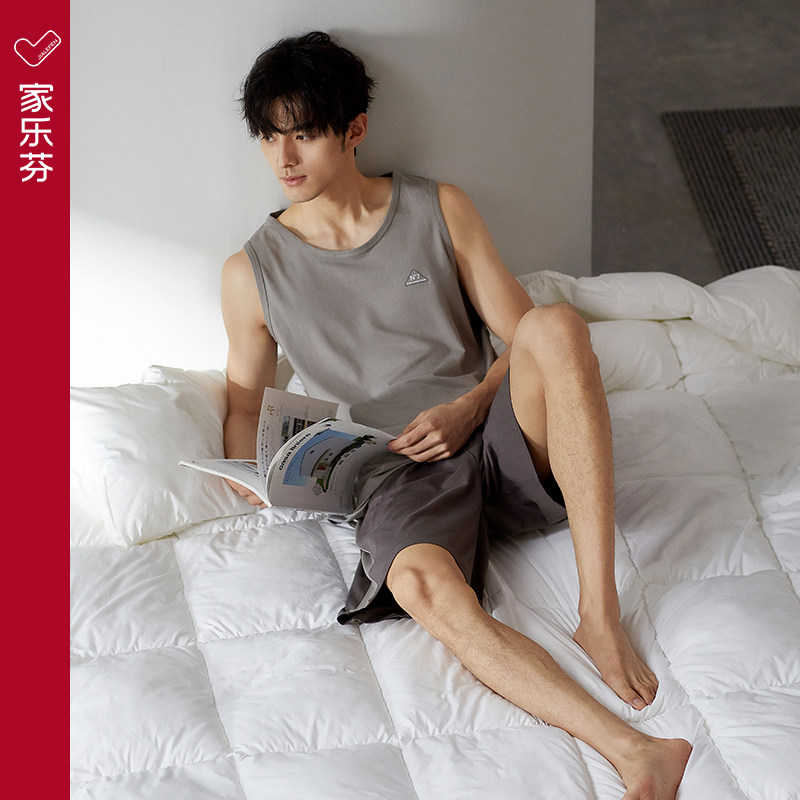 【商场同款】家乐芬莫代尔睡衣男图片