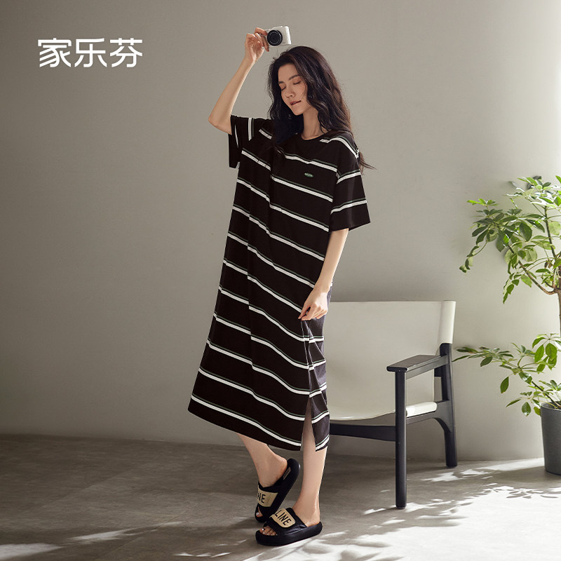 【商场同款】家乐芬睡裙女莫代尔图片