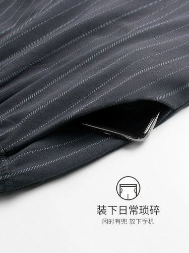 家乐芬 Мужская осенняя пижама, осенний хлопковый тонкий лонгслив, комплект, большой размер