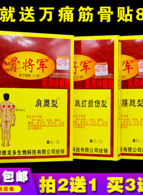 骨将军腰腿肩周跌打损贴深圳